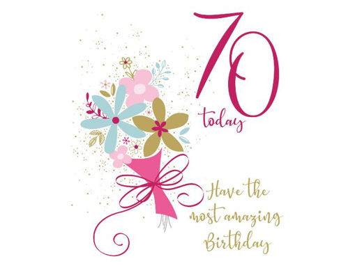 Picture of 70 TODAY BIRTHDAY CARD